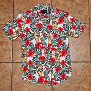 No Boundaries Men's Hawaiian Shirt